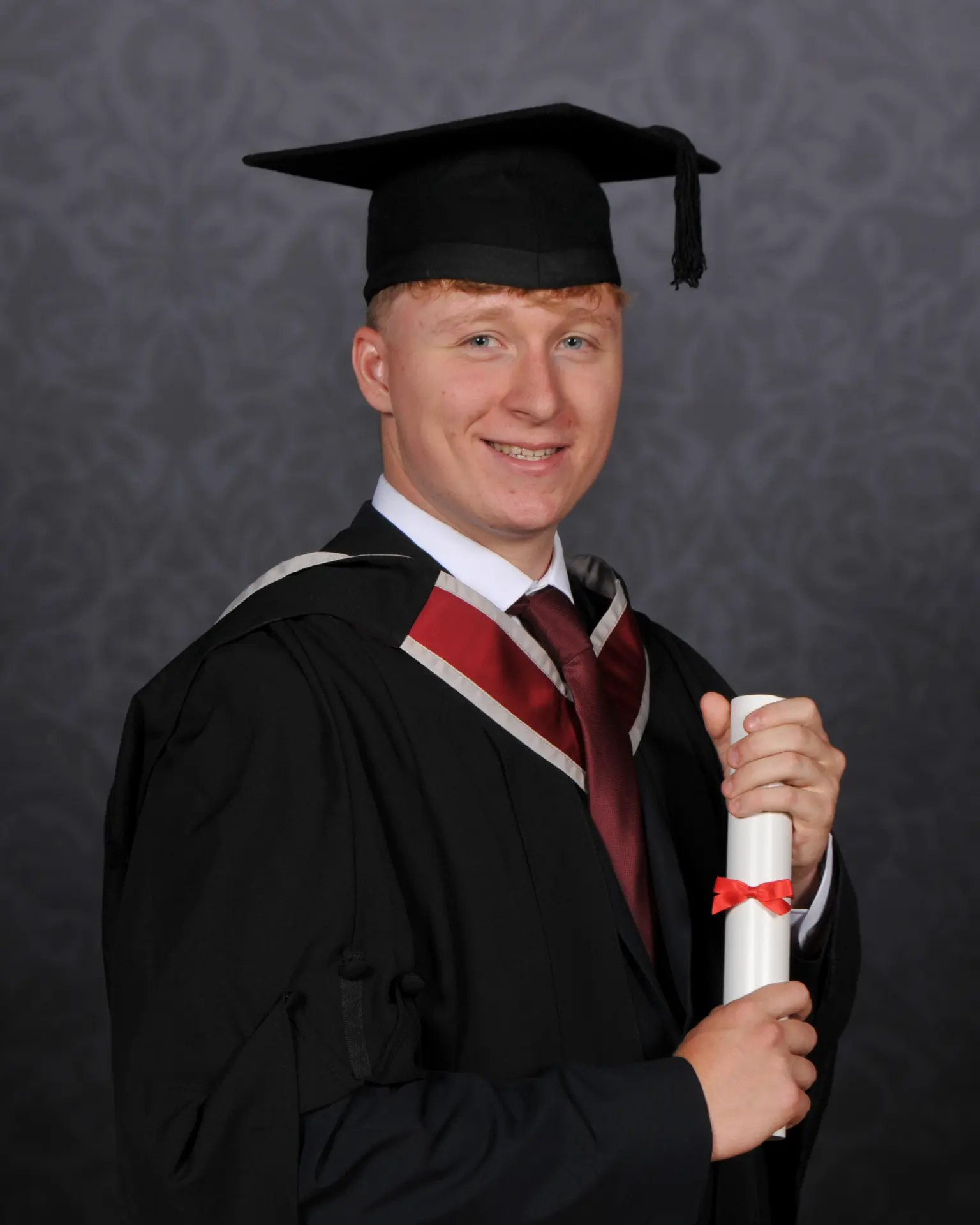 Tom Boyd graduation portrait